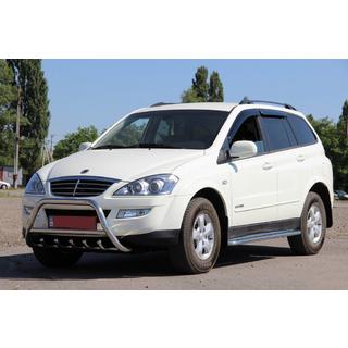 Přední ochranný rám WT003 (nerez) SsangYong Kyron 2005–2014 fotografie 3
