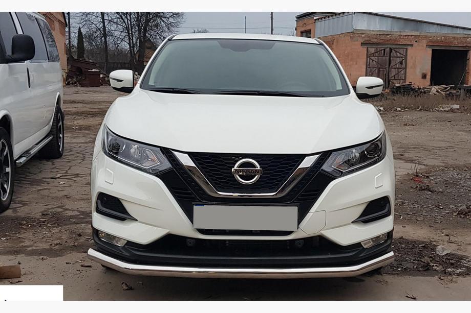 Nissan Qashqai 2014–2021 Přední ochranný rám ST008 (2017-2021, nerez) Image
