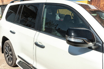Toyota Land Cruiser 200 2007–2021 Okenní lišty (6 ks, nerez) fotografie 14