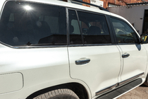 Toyota Land Cruiser 200 2007–2021 Okenní lišty (6 ks, nerez) fotografie 15