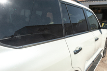 Toyota Land Cruiser 200 2007–2021 Okenní lišty (6 ks, nerez) fotografie 3