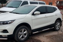 Nissan Qashqai 2014–2021 Boční nerezové trubky (2017-2021, 2 ks, nerez) fotografie 1