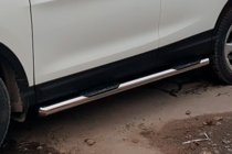 Nissan Qashqai 2014–2021 Boční nerezové trubky (2017-2021, 2 ks, nerez) fotografie 2