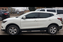Nissan Qashqai 2014–2021 Boční nerezové trubky (2017-2021, 2 ks, nerez) fotografie 5