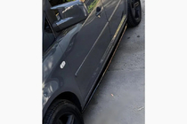 Volkswagen Caddy 2010–2015 Boční prahy Performance (černé) fotografie 4