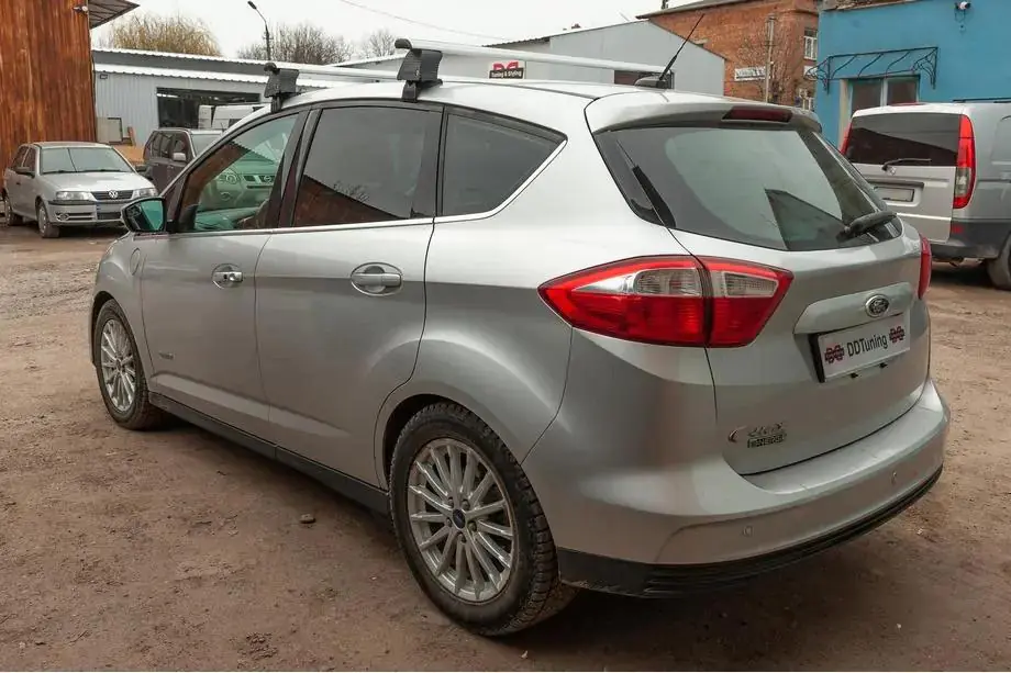 Ford C-Max/Grand C-Max 2010–2019 Střešní příčníky pro hladkou střechu (2 ks, Asaf V4) Fotografie 11