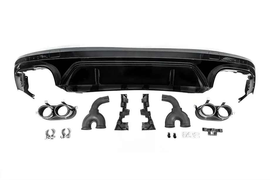 Audi Q5 2017–2025 Zadní difuzor SQ5-Style (2017-2020, s koncovkami Black) Image