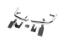 Toyota Land Cruiser Prado 120 2002–2009 Zadní rohy AK003 (2 ks, nerez) fotografie 2