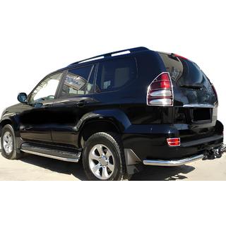 Zadní rohy AK003 (2 ks, nerez) Toyota Land Cruiser Prado 120 2002–2009 fotografie 1