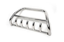 Toyota Land Cruiser Prado 120 2002–2009 Nízký nerezový přední ochranný rám WT003 fotografie 2
