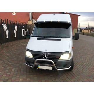 Přední ochranný rám (bullbar) Exclusive (nerez) Mercedes Sprinter W901/902/903/904/905 1995–2006 fotografie 4