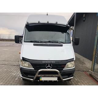 Přední ochranný rám (bullbar) Exclusive (nerez) Mercedes Sprinter W901/902/903/904/905 1995–2006 fotografie 2