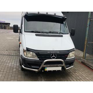 Přední ochranný rám (bullbar) Exclusive (nerez) Mercedes Sprinter W901/902/903/904/905 1995–2006 fotografie 1