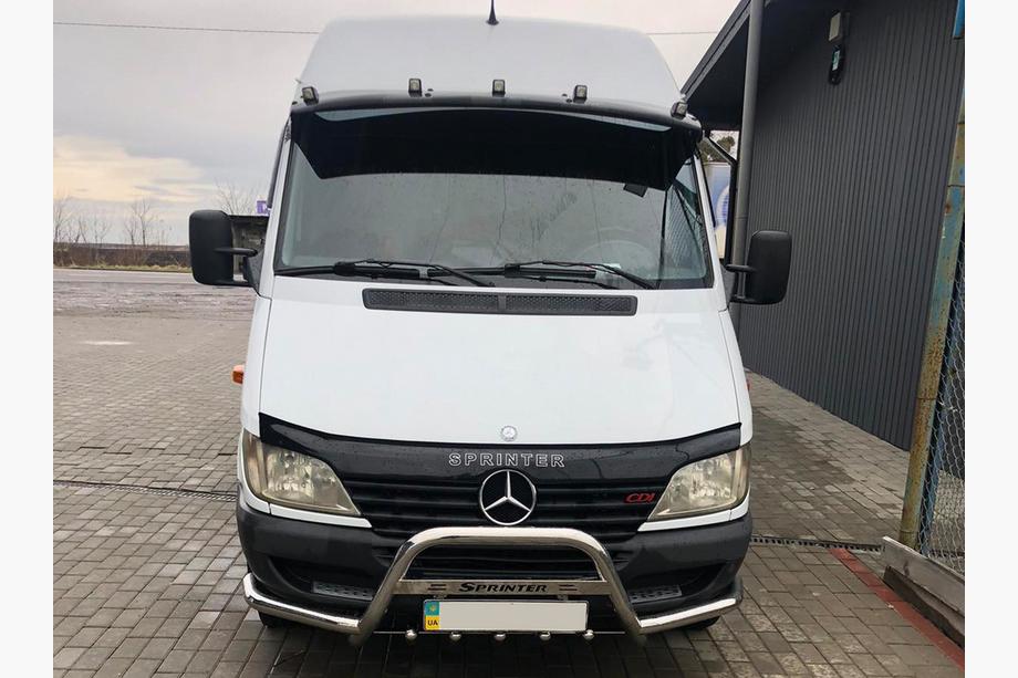 Mercedes Sprinter W901/902/903/904/905 1995–2006 Přední ochranný rám (bullbar) Exclusive (nerez) Fotografie 2