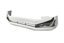 Toyota Land Cruiser Prado 150 2009–2023 Lip spoiler předního nárazníku Modelista V3-LED (2017-) Černá barva fotografie 2