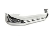 Toyota Land Cruiser Prado 150 2009–2023 Lip spoiler předního nárazníku Modelista V3-LED (2017-) Černá barva fotografie 3