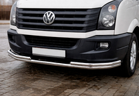 Volkswagen Crafter 2006–2016 Přední ochranný rám ST008 (nerez) fotografie 1
