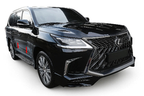 Lexus LX570/450d 2008–2022 Kryty na lišty BlackEdition (pro 2016+) fotografie 1