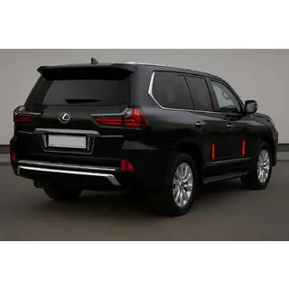 Kryty na lišty BlackEdition (pro 2016+) Lexus LX570/450d 2008–2022 fotografie 2