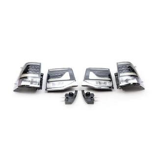 SLEVA! Zadní světla 2016+ (Executive Black) Toyota Land Cruiser 200 2007–2021 fotografie 2