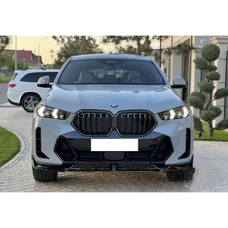 Lip spoiler předního nárazníku Paradigm Black Knight (pro M-Sport, 2023+) BMW X6 G06 2019–2027 fotografie 1