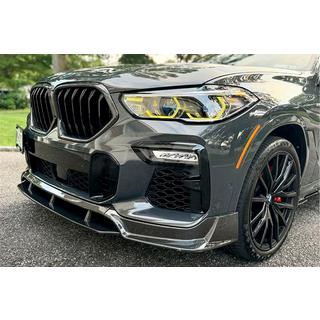Carbon V1 lip spoiler předního nárazníku (pro M-Sport, 2018-2022) fotografie 1