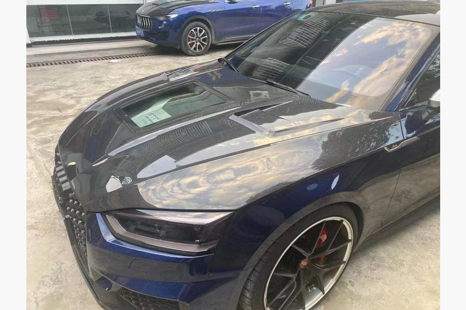 Audi A5 2016–2025 Karbonová kapota V1 (2020-2024) Image