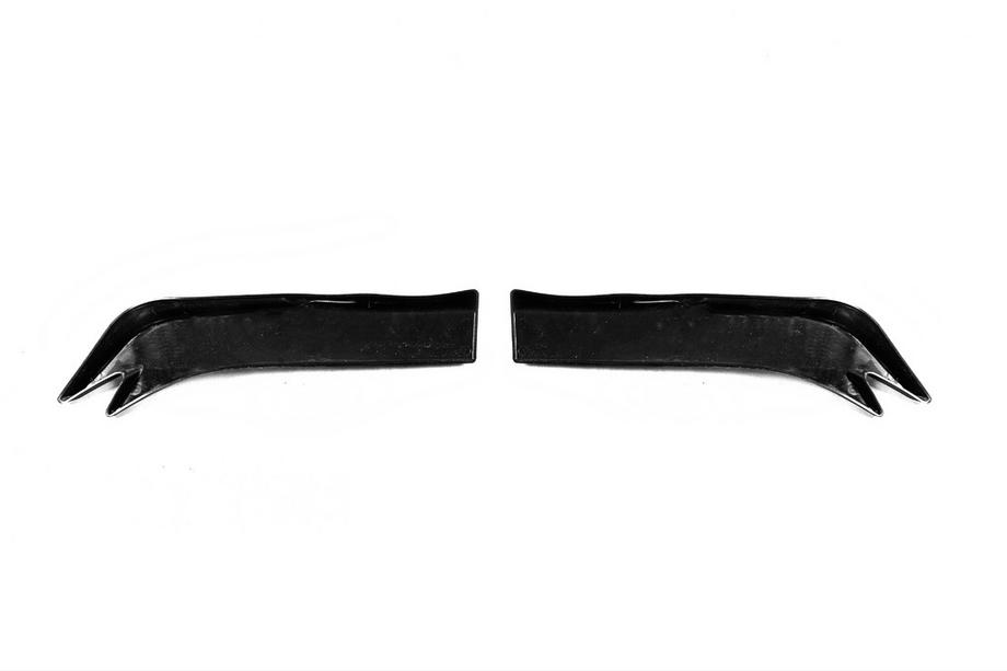 Univerzální prahové nástavce Flap typ E (2 ks, černý lesk, ABS plast) Fotografie 8