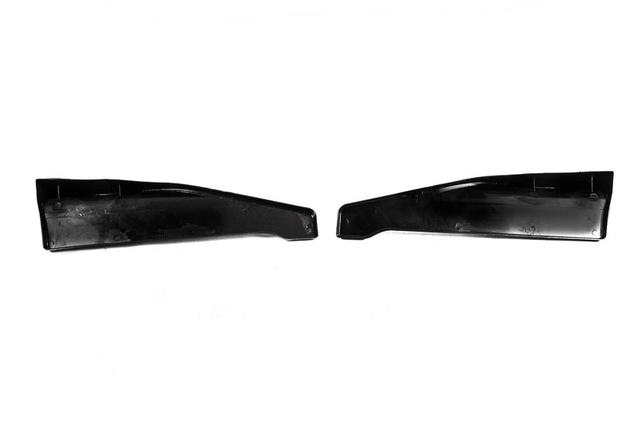 Univerzální flap nástavce na boční prahy typ B (2 ks, černý lesk, ABS plast) Fotografie 9