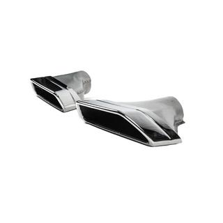 Koncovky výfuku M-Performance Silver (2 ks) BMW řada 5 G30/G31 2017–2023 fotografie 2
