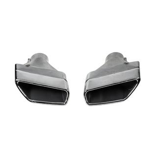 Koncovky výfuku M-Performance Silver (2 ks) BMW řada 5 G30/G31 2017–2023 fotografie 4