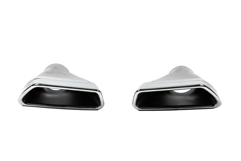 BMW řada 5 G30/G31 2017–2023 Koncovky výfuku M-Performance Silver (2 ks) Image
