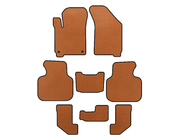 Dodge Journey 2008–2020 EVA autokoberce do interiéru (2008-2011, 3 řady, oranžové) fotografie 1