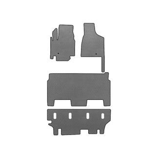 Autokoberce EVA do interiéru (2008-2020, 3 řady, 8místné / výbava SXT, šedé) Dodge Grand Caravan V 2008–2020