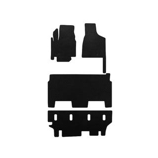 EVA autokoberce do interiéru (2008-2020, 3 řady, 8místné / výbava SXT, černé) Dodge Grand Caravan V 2008–2020