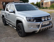 Volkswagen Amarok 2010–2022 Přední ochranný rám WT003 (nerez) fotografie 6