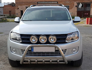 Volkswagen Amarok 2010–2022 Přední ochranný rám WT003 (nerez) fotografie 5