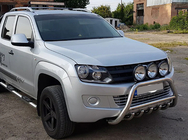 Volkswagen Amarok 2010–2022 Přední ochranný rám WT003 (nerez) fotografie 7
