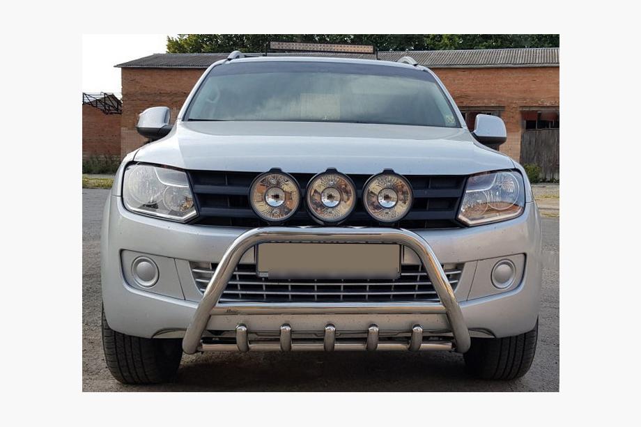 Volkswagen Amarok 2010–2022 Přední ochranný rám WT003 (nerez) Image