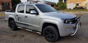 Volkswagen Amarok 2010–2022 Boční nerezové trubky (2 ks) fotografie 12