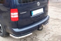 Volkswagen Caddy 2010–2015 Zadní rohy AK003 (2 ks, nerez) fotografie 9
