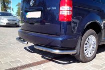 Volkswagen Caddy 2004–2010 Zadní rohy AK003 (2 ks, nerez) fotografie 5