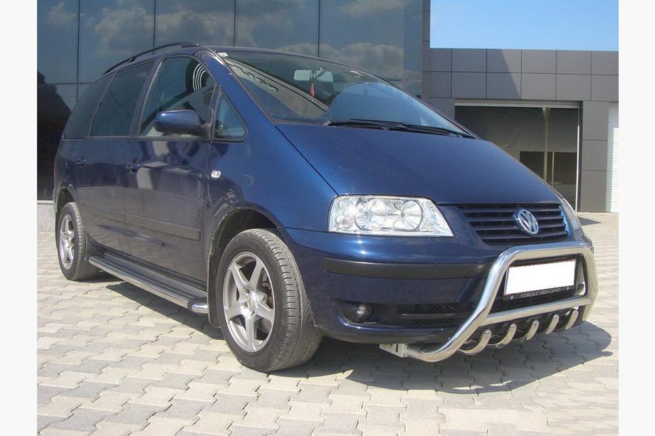Volkswagen Sharan 1995–2010 Přední ochranný rám WT003 (nerez) Fotografie 3
