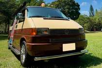 Volkswagen T4 Transporter 1990–2003 Přední ochranný rám ST008 (nerez) 60 mm fotografie 9