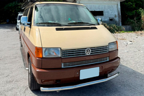Volkswagen T4 Caravelle/Multivan 1990–2003 Přední ochranný rám ST008 (nerez) 51 mm fotografie 4