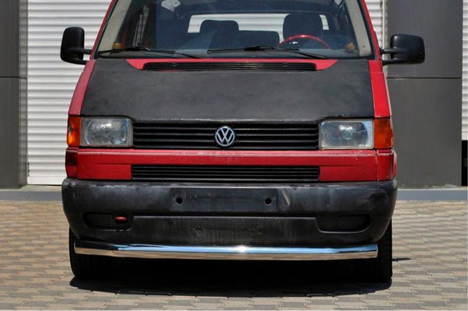 Volkswagen T4 Caravelle/Multivan 1990–2003 Přední ochranný rám ST008 (nerez) Fotografie 10