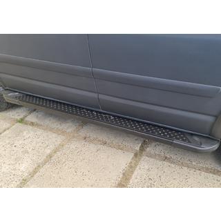 Boční nášlapy typ X5, černé (2 ks, hliník) fotografie 3