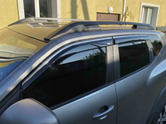 Renault Duster 2024– Okenní ofuky s chromovanou lištou (4 ks, Niken) fotografie 1
