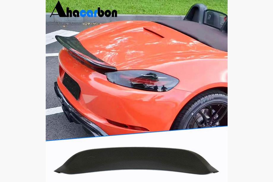 Porsche Boxster/Cayman 982 (718) 2016– Spoiler V1 (pro Boxster, karbon) Image