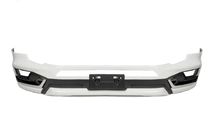 Toyota Land Cruiser 300 2021– Přední lip spoiler na nárazník VXR Bílá barva fotografie 4